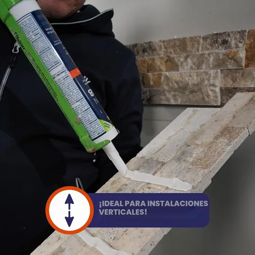 Vista 8 de Bostik Grip n Grab 9.5oz adhesivo de agarre instantáneo Premium resistente Grado profesional Impermeable para uso interno y externo, bajo olor