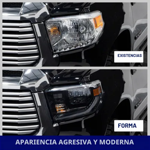 Vista 7 de Form Lighting Faros reflectores LED secuenciales compatibles con Toyota Tundra 2014-2021 (par)