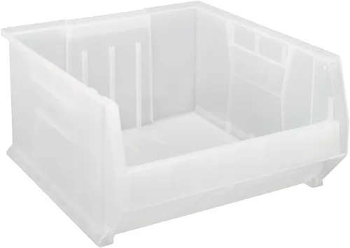 Vista 5 de Quantum Storage QUS957 - Contenedor apilable de plástico para Hulk, 23-7/8 x 22-1/2 x 12 pulgadas, 1 paquete Azul