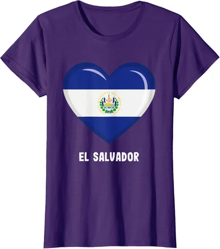 Vista 13 de Camiseta Bandera de El Salvador Camiseta salvadoreña