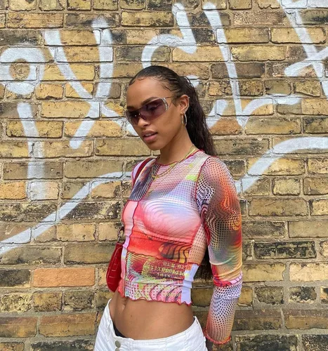 Vista 9 de Gafas de sol Y2K envolventes para mujeres y hombres, gafas de sol con parte superior plana, gafas de sol futuristas sin marco con lentes degradadas