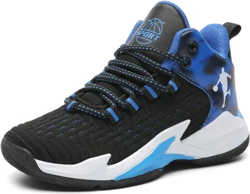 Vista 21 de Zapatos deportivos de baloncesto antideslizantes 3 negro