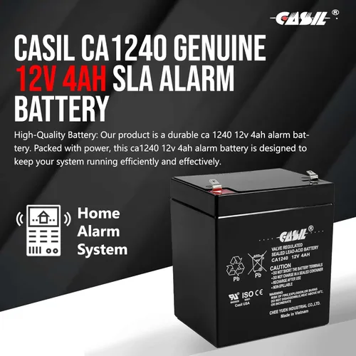 Vista 2 de Casil 12v 4ah UPS Power Patrol para SLA1056