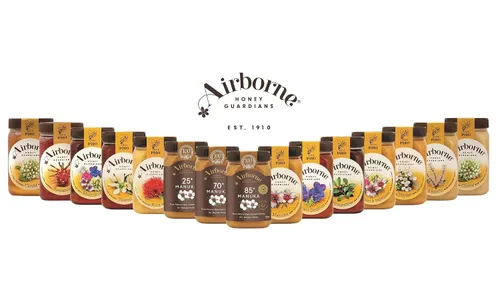 Vista 2 de Airborne (Nueva Zelanda) Miel de Manuka 70+ 500g / 1.1lbs