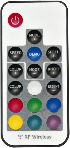 Vista 3 de American Audio Color Stand LED Color Cambio Trípode Pierna Altavoz Soporte con Control Remoto