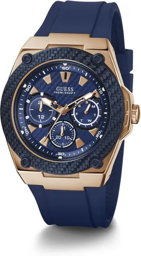 Vista 4 de GUESS Reloj de cuarzo de acero inoxidable para hombre