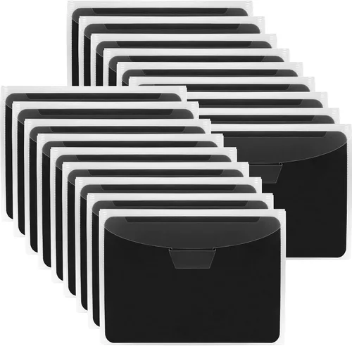 Vista 8 de UNIMEIX 12 hojas magnéticas gruesas para almacenamiento de troqueles y bolsillos de almacenamiento troquelados para hacer tarjetas