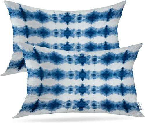 Vista 70 de Batmerry Fundas de almohada de bosque de arce otoñal, casas de sillas de madera, hojas amarillas, fundas de almohada decorativas, impresión digital