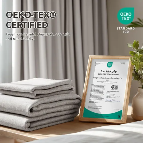 Vista 210 de Deconovo Cortinas opacas 100% con forro negro, cortinas con ojales aisladas térmicamente que reducen el ruido, doble capa para oscurecer