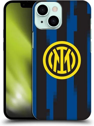 Vista 9 de Head Case Designs Officially Licensed Inter Milan Away 2023/24 Crest Kit Hard Back Case Compatible with Apple iPhone 13 Mini