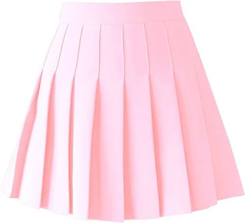 Vista 14 de TONCHENGSD Falda de tenis plisada de cintura alta para mujer 01 cuadros marrones