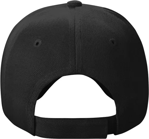 Vista 4 de Wikjxiz I Suck at Golf Hat Gorra de béisbol negra para hombres y mujeres, ajustable, sombrero deportivo novedoso