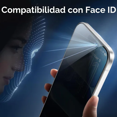 Vista 7 de SMARTDEVIL Paquete de 2 protectores de pantalla de privacidad para iPhone