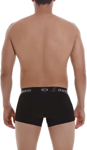 Vista 7 de Mundo Unico Bañador para hombre Algodón (Estados Unidos, Alpha, Mediano, Regular, Negro)
