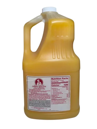 Vista 2 de Chef's Quality Aceite vegetal mezclado y aceite de oliva virgen extra, 128 onzas