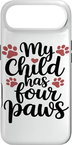Vista 27 de My Child Has Four Paws Pet Parent Case for iPhone 17