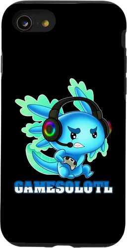 Vista 18 de Gamesolotl Gaming Gamer Axolotl Case for iPhone 17