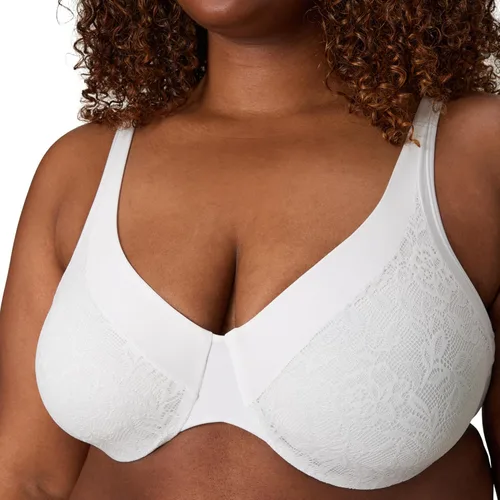 Vista 4 de PLAYTEX Dreamwire - Brasier de encaje suave sin pinchazos para mujer, soporte de 4 vías
