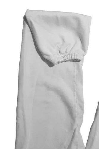 Vista 6 de Sudadera y pantalón de dos piezas Manga Larga elástica para hombre (as1, Alpha, s, Regular, Blanco, L), Blanco
