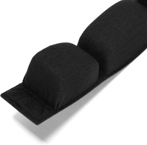 Vista 6 de 1 par de fundas de espuma de terciopelo negro para auriculares con 2 espuma acústica, 1 cojín para la cabeza