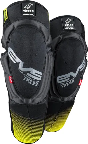 Vista 9 de EVS Sports TP199 - Protector de rodilla/espinilla para montar Resistente a los impactos, ligero y flexible, con diseño de manga para mayor Blackout
