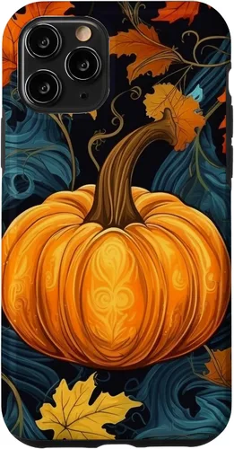 Vista 26 de Funda de calabaza de otoño para iPhone 11