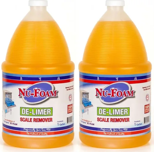 Vista 10 de Nu-Foam Potente removedor de escamas – Disuelve los depósitos de calcio y cal en cuestión de minutos – Sin fórmula exfoliante segura para todas