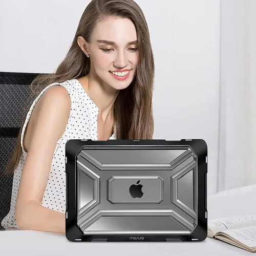 Vista 4 de MOSISO Funda compatible con MacBook Air de 13 pulgadas 2022 2021 2020 versión A2337 M1 A2179 con pantalla Retina Touch ID, carcasa rígida