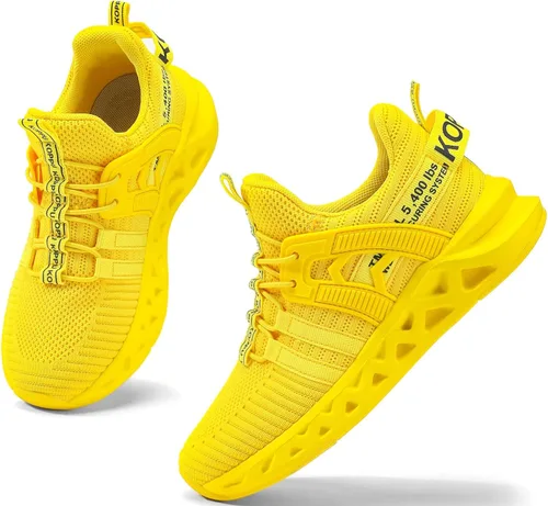 Vista 7 de koppu Zapatos para niños Zapatos para correr para niñas Niños Primaria Estudiantes Zapatos deportivos Zapatos de primavera y otoño Zapatos casuales