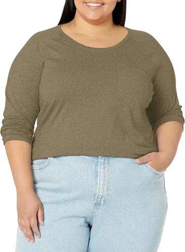 Vista 10 de Dickies Camiseta refrescante de manga larga con bolsillo para mujer Azul celeste