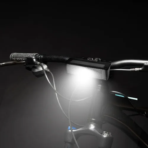 Vista 8 de Faro de bicicleta, luces solares para bicicleta, luz delantera de bicicleta inteligente, LED intermitente para bicicleta, lámpara de advertencia
