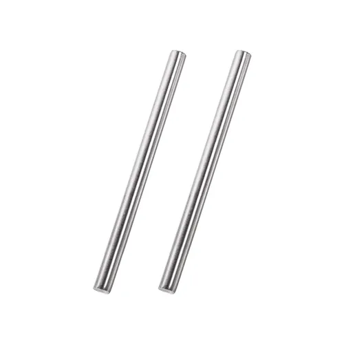 Vista 21 de uxcell Varilla redonda sólida de acero inoxidable 304 de 0.039 in x 3.937 in para manualidades de bricolaje - 2 piezas
