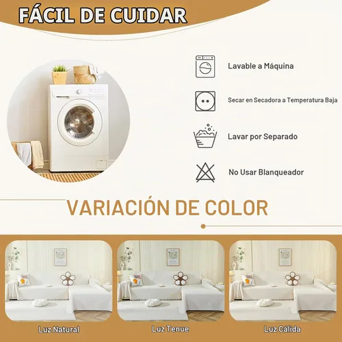 Vista 7 de Royhom Fundas para sofá modular, 2 piezas, manta de sofá en forma de L, fundas de sofá de felpilla lavables, funda de sofá con borla, adecuada