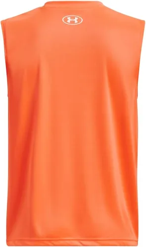 Vista 2 de Under Armour Camiseta sin mangas con estampado híbrido Tech para niño
