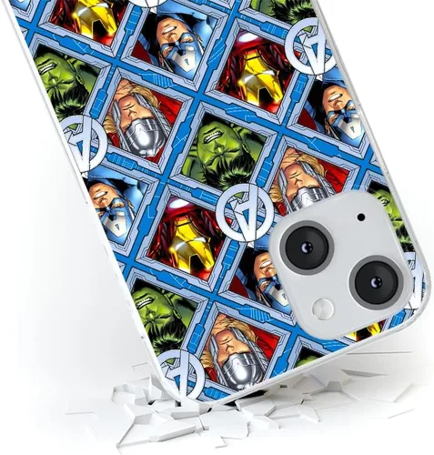Vista 5 de ERT GROUP Funda de teléfono móvil para Xiaomi REDMI Note 10/10S original y con licencia oficial de Marvel, diseño Avengers 004 adaptado óptimamente