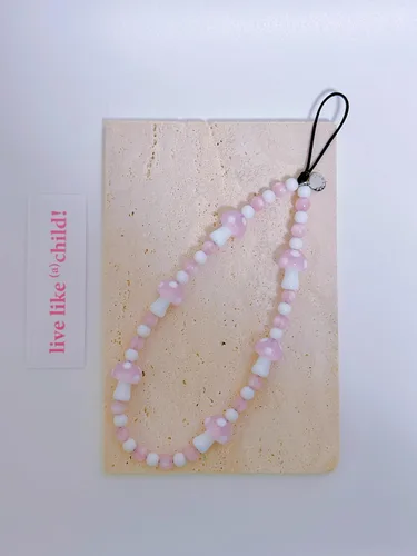 Vista 124 de Drawwind Correa con cuentas para teléfono con pulsera universal, cordón para teléfono celular lindo, pulsera de muñeca con cuentas, cadena de hilo