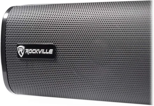 Vista 7 de Rockville ROCKBAR - Barra de sonido de 40 pulgadas 400W con subwoofer inalámbrico de 6.5", Bluetooth, HDMI ARC, Óptico, USB, modos DSP, graves