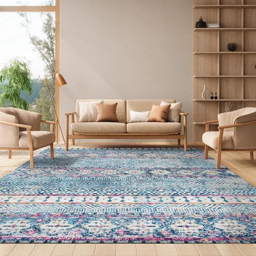 Vista 42 de SAFAVIEH Madison Collection - Alfombra decorativa de 2 pies 3 pulgadas x 4 pies, color carbón y gris, diseño bohemio chic, no desprende pelusa