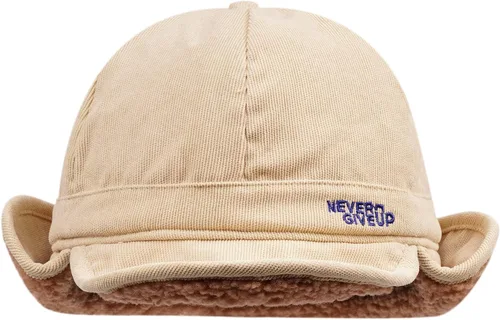 Vista 2 de CLAPE Sombrero de trampero ruso Ushanka, sombrero esquimal cálido piloto, sombreros, orejeras, gorra de béisbol, visera para papá, para esquí al