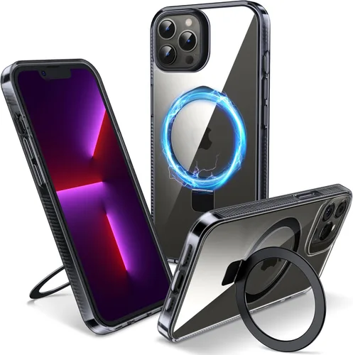 Vista 32 de Funda magnética para iPhone Air – [Soporte invisible integrado] [Compatible con MagSafe] [Protección contra caídas de grado militar] Cubierta