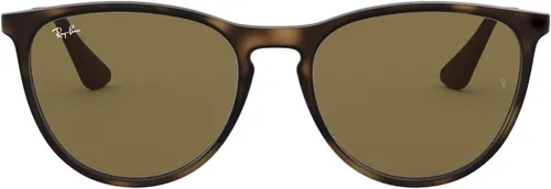 Vista 18 de Ray-Ban Junior RJ9060s Erika - Gafas de sol redondas para niños Caucho transparente fluorescente fucsia/marrón espejo naranja