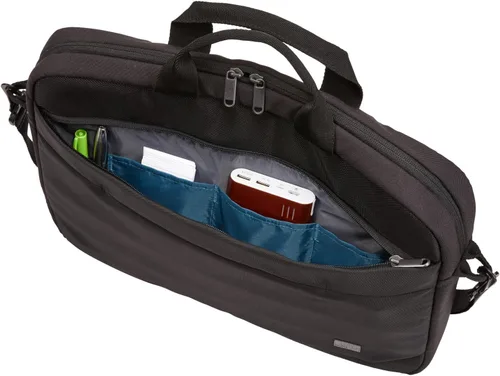 Vista 6 de Case Logic Advantage 15.6" Attaché-Black, 15.2 x 1.2 x 10.4 in Negro