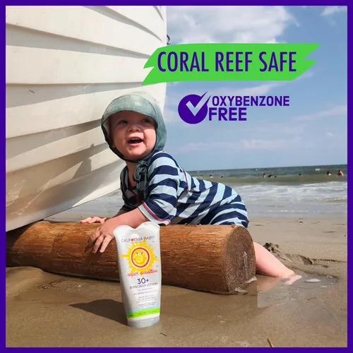 Vista 7 de Protector solar supersensible sin fragancia 30 SPF, por California Baby