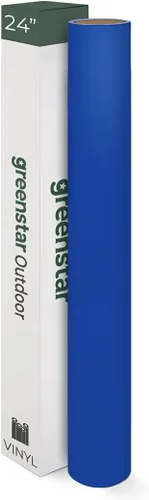 Vista 3 de Greenstar Sign - Calcomanías de vinilo autoadhesivas para exteriores, 3 mil 24 x 10 yardas, color blanco antiguo