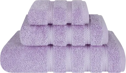 Vista 25 de American Soft Linen - Juego de toallas de 3 piezas, 1 toalla de baño, 1 toalla de mano y 1 toalla pequeña, 100% algodón turco para baño, juego