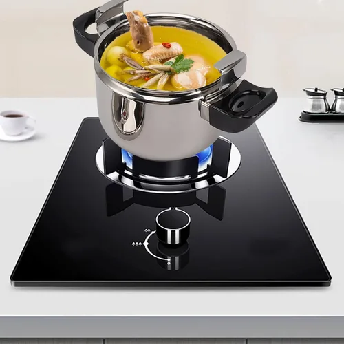 Vista 2 de Olla a presión de acero inoxidable para el hogar, cocción rápida, olla a presión multifuncional a prueba de explosiones de doble fondo para cocinas