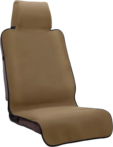 Vista 15 de Funda de asiento impermeable, protector de asiento de automóvil mejorado contra el sudor, perfecto para asiento universal antideslizante de Negro