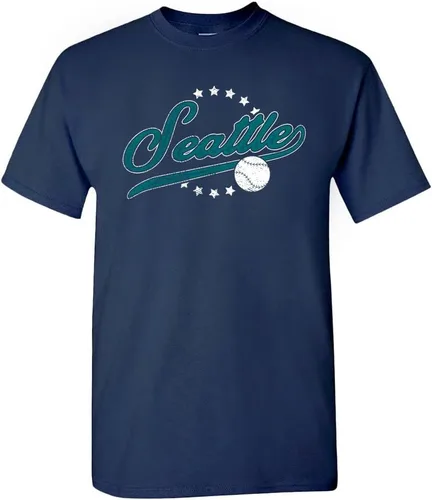Vista 9 de Camiseta de hombre estilo vintage del equipo para aficionados al béisbol