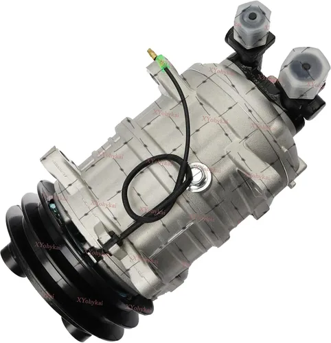 Vista 3 de SAE-J639 20-45011 2521152 435-55011 488-45011 10045011 58621 Z0006347A Compresor A/C para TM15 RV Freightliner FC70 FS65 FL50