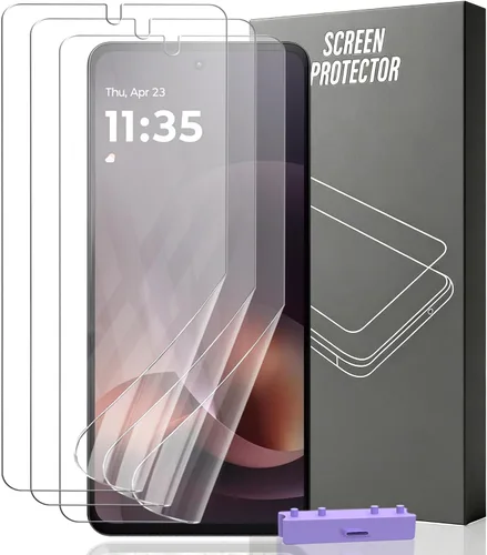 Vista 49 de 3 Pack for Amazfit Active 2 Screen Protector, Non-Tempered Glass Flexible Protection, HD Clear Protective Film